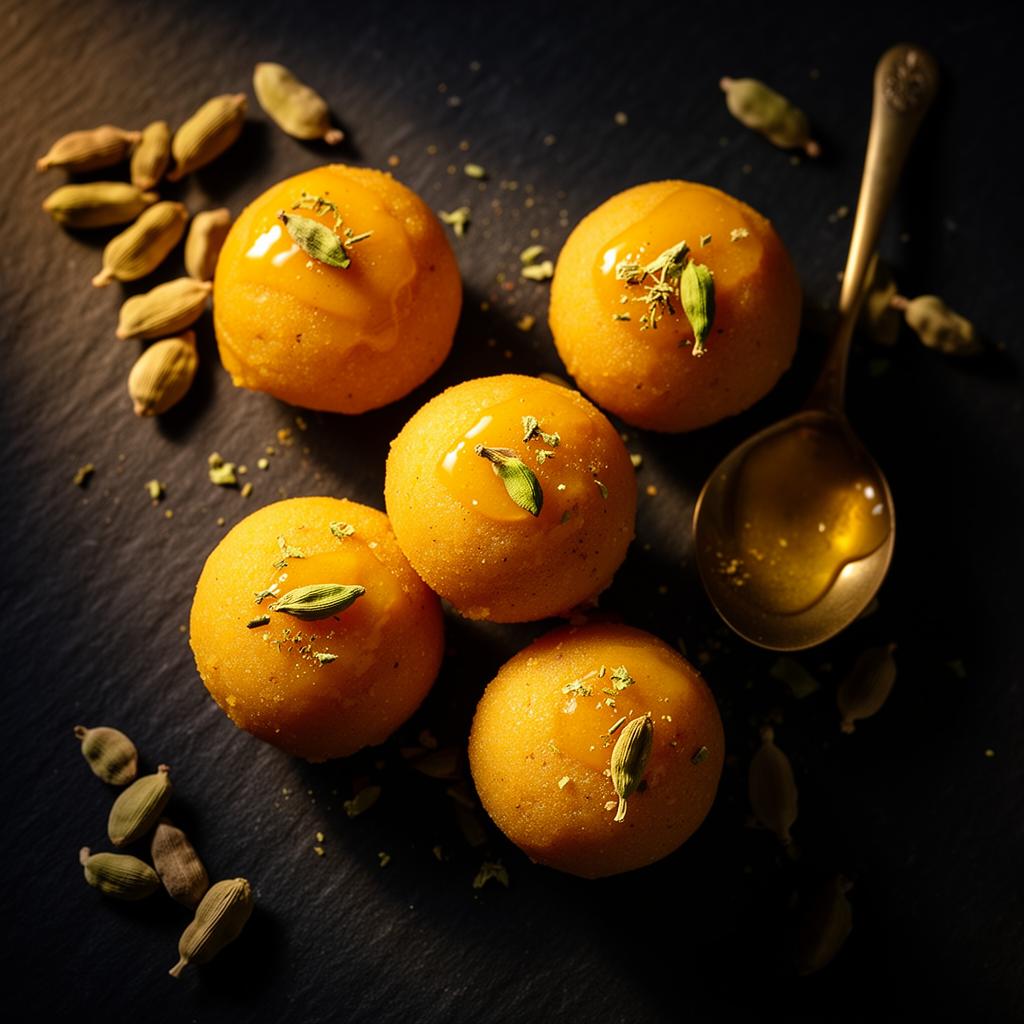 Plain Besan Ladoo — handcrafted in pure desi ghee