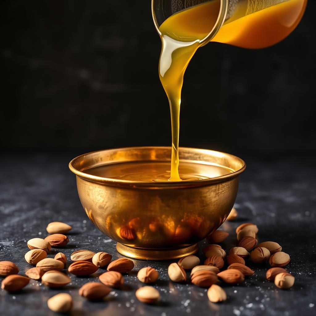 Sourcing — Pure A2 desi ghee and heritage nuts — sourced from traditional farms we visit ourselves.
